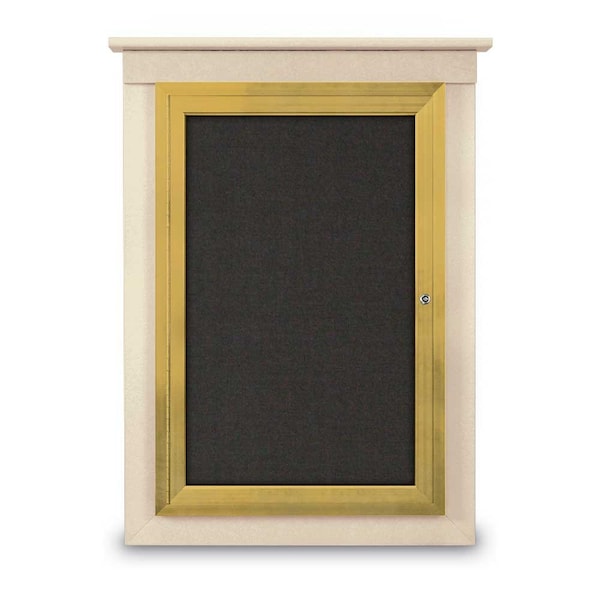 Letterboard, 48x36, Black/Blue